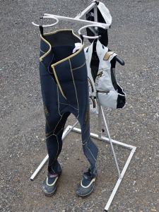 長靴ハンガー　アルミ　須永工業